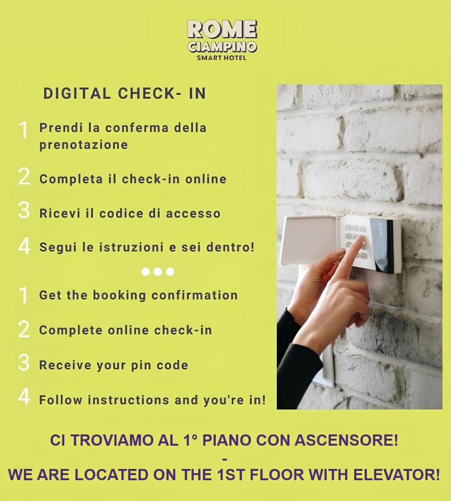 Rome Ciampino Smart Hotel Eksteriør bilde